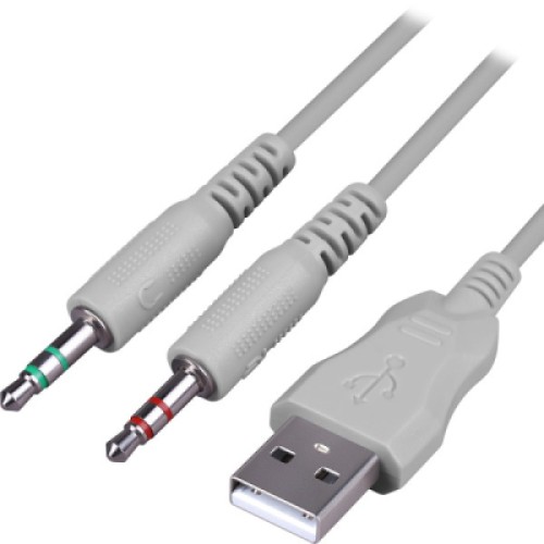 Наушники Defender Eclipse USB White (62440)