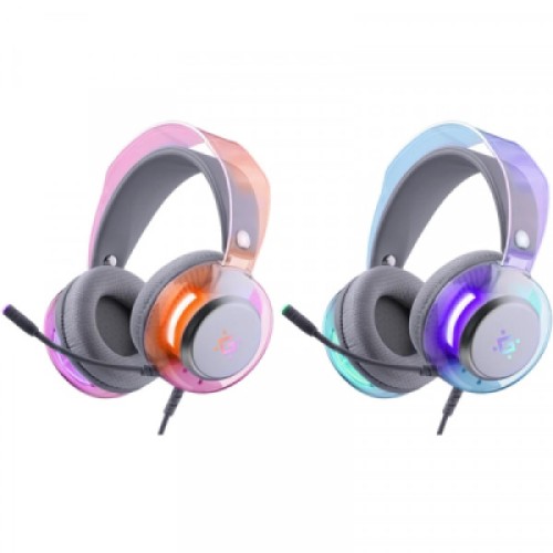 Наушники Defender Glitch RGB USB White (62490)