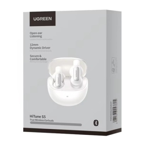 Наушники Ugreen HiTune S5 Open Wearable Bluetooth White (45761)