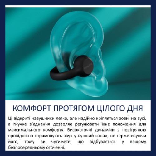 Наушники Philips TAQ2000BK/00 Wireless Black (TAQ2000BK/00) Наушники Philips TAQ2000BK/00 Wireless Black (TAQ2000BK/00)