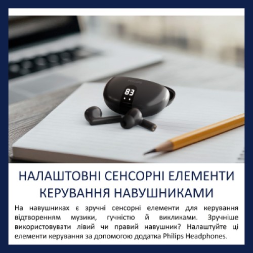 Наушники Philips TAT2520BK/00 Wireless Black (TAT2520BK/00) Наушники Philips TAT2520BK/00 Wireless Black (TAT2520BK/00)