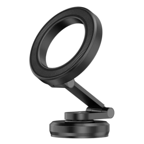 Универсальный автодержатель Canyon Magnetic phone holder OnGrip 10 aluminum Black (CNS-CCHM10)