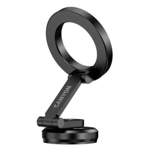 Универсальный автодержатель Canyon Magnetic phone holder OnGrip 10 aluminum Black (CNS-CCHM10)