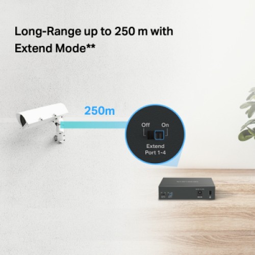 Коммутатор сетевой Mercusys MS105GP Коммутатор сетевой Mercusys MS105GP