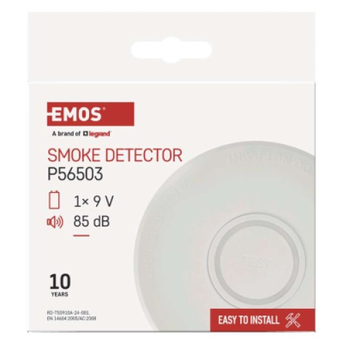Датчик дыма EMOS P56503X Датчик дыма EMOS P56503X