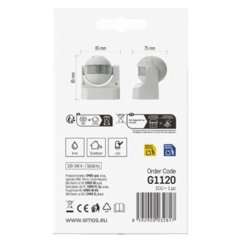 Датчик движения EMOS G1120 Датчик движения EMOS G1120