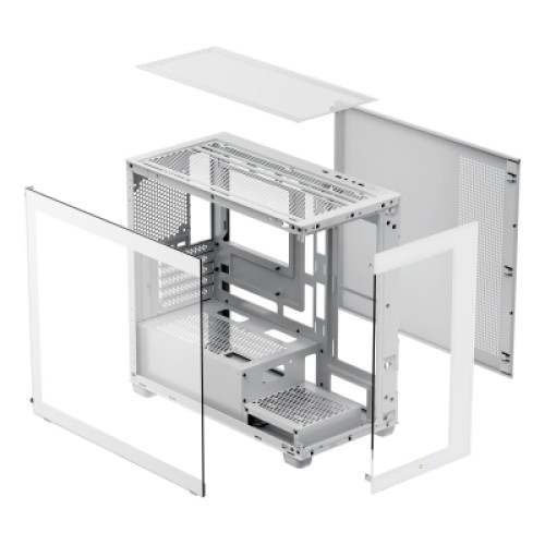 Корпус для ПК OCYPUS GAMMA C52 WH (GAMMA-C52-WHD000XX-GL)