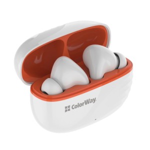 Навушники ColorWay Slim TWS-5 Earbuds White (CW-TWS5WT)