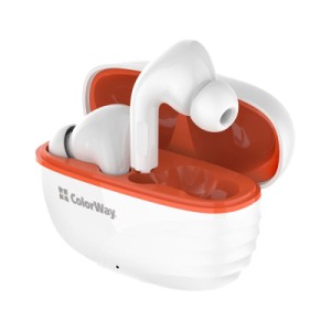 Навушники ColorWay Slim TWS-5 Earbuds White (CW-TWS5WT)