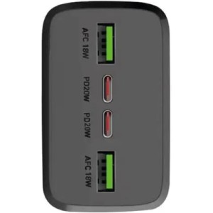Батарея универсальная SBS 30000mAh 20W PD,QC, 2xUSB-A, 2xUSB-C Black (TTBB30000PD20K)