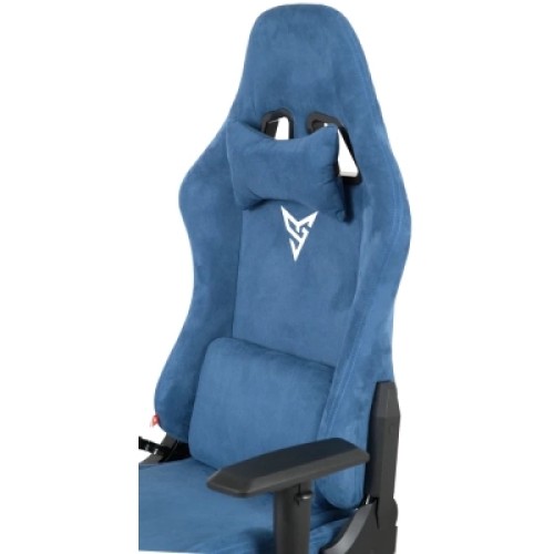 Кресло игровое Аклас Герц RL (Бархат Светло-синий) (00160348)