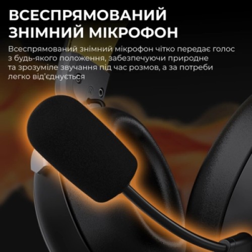 Наушники Ajazz AHM08 MAX 3-Mode Black (AHM08-MAX-BGY)