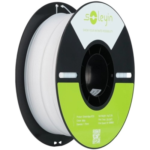 Пластик для 3D-принтера Creality Soleyin PETG 1.75мм, 1кг, white (3301030164) Пластик для 3D-принтера Creality Soleyin PETG 1.75мм, 1кг, white (3301030164)