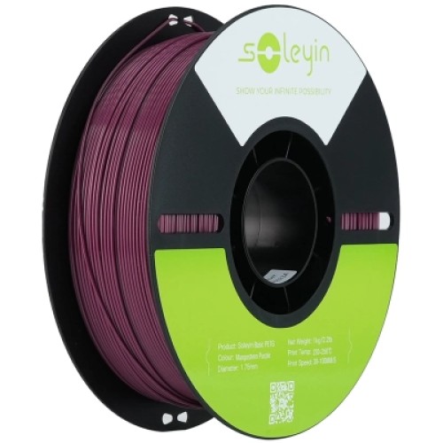 Пластик для 3D-принтера Creality Soleyin PETG 1.75мм, 1кг, purple mangosteen (3301030161) Пластик для 3D-принтера Creality Soleyin PETG 1.75мм, 1кг, purple mangosteen (3301030161)