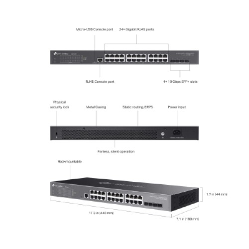 Коммутатор сетевой TP-Link SG3428X