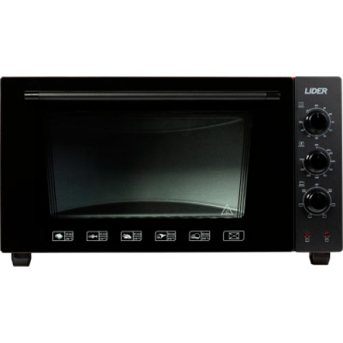 Электропечь LIDER 4223 LUX Black-Red