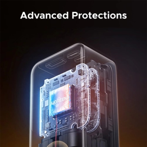 Батарея универсальная Ugreen 20000mAh 165W with Retractable Cable (PB726 55987B)