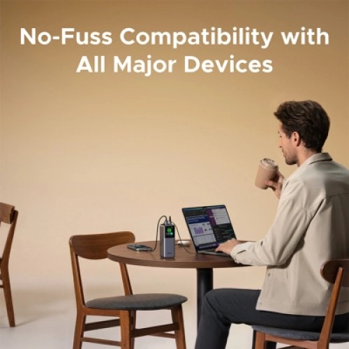 Батарея универсальная Ugreen 20000mAh 165W with Retractable Cable (PB726 55987B)