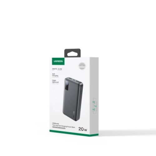 Батарея универсальная Ugreen 20000mAh 20W Two-way Fast Charging (PB312 25683)