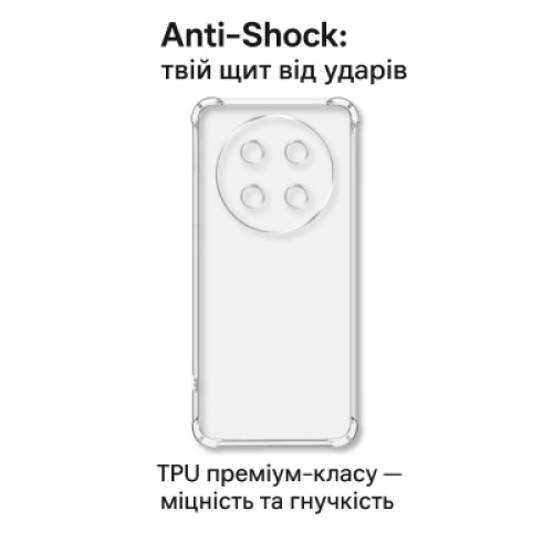 Чехол для мобильного телефона BeCover Anti-Shock Honor X9c Clear (714954) Чехол для мобильного телефона BeCover Anti-Shock Honor X9c Clear (714954)