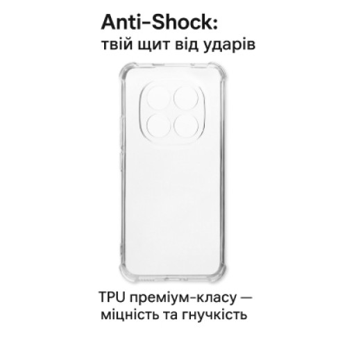Чехол для мобильного телефона BeCover Anti-Shock Xiaomi Redmi Note 15 Pro Plus 5G Clear (714912) Чехол для мобильного телефона BeCover Anti-Shock Xiaomi Redmi Note 15 Pro Plus 5G Clear (714912)