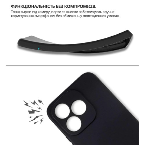 Чехол для мобильного телефона BeCover silicone Honor 400 Lite Black (714939)