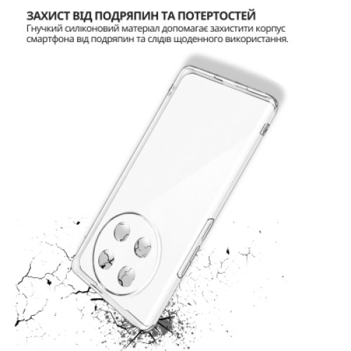 Чехол для мобильного телефона BeCover silicone Honor X9c Transparent (714946)