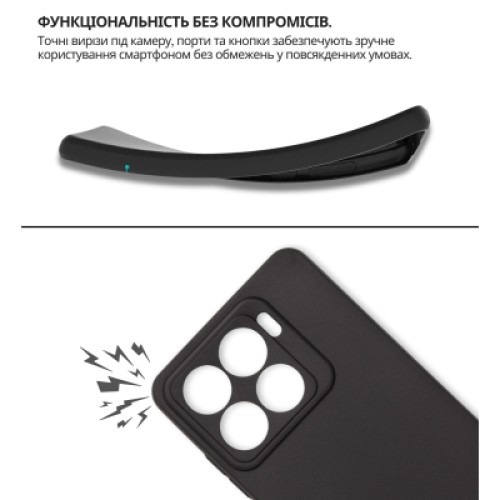Чехол для мобильного телефона BeCover silicone ZTE Blade A56 Black (714935)