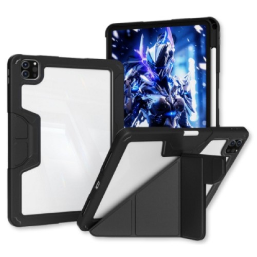 Чехол для планшета BeCover Rugged Origami Transparent Apple iPad Pro 11 2020/2021/2022 Black (714969) Чехол для планшета BeCover Rugged Origami Transparent Apple iPad Pro 11 2020/2021/2022 Black (714969)