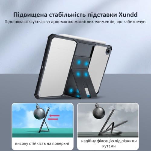 Чехол для планшета BeCover Stand Samsung Galaxy Tab A11 Plus SM-X236B 11.0" Black (714965) Чехол для планшета BeCover Stand Samsung Galaxy Tab A11 Plus SM-X236B 11.0" Black (714965)