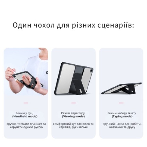 Чехол для планшета BeCover Stand Samsung Galaxy Tab A11 Plus SM-X236B 11.0" Black (714965) Чехол для планшета BeCover Stand Samsung Galaxy Tab A11 Plus SM-X236B 11.0" Black (714965)