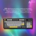 Клавиатура Ajazz AK980 V2 Maillard Switch Wireless/Bluetooth/USB UA Black/Grey/Yellow (AK980-V2-M-BGY)
