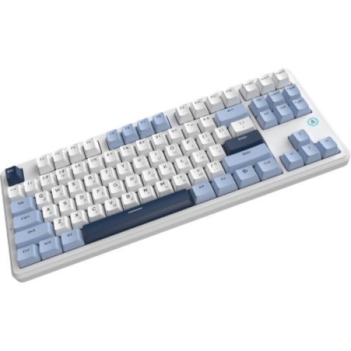 Клавиатура Ajazz AK870 V2 Flying Fish Switch USB UA White/Blue (AK870-V2-FF-BWB)