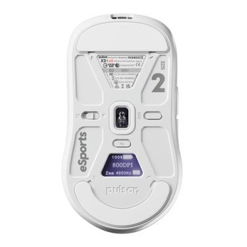 Мышка Pulsar X2H eS 4K Wireless/USB White (PX2HES22) Мышка Pulsar X2H eS 4K Wireless/USB White (PX2HES22)