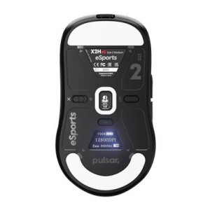 Мишка Pulsar X2H eS Size2 4K Wireless/USB Black (PX2HES21)