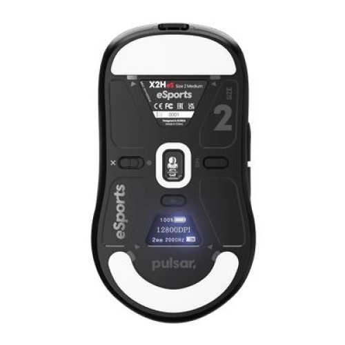 Мышка Pulsar X2H v3 eS Size2 8K Wireless/USB Black (PX2H3ES21) Мышка Pulsar X2H v3 eS Size2 8K Wireless/USB Black (PX2H3ES21)
