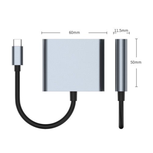 Концентратор Dynamode USB-C 3-in-1 1xHDMI 4K + 1xUSB 3.0 + 1xUSB-C PD 87W (Multiport USB-C 3-in-1 dark grey) Концентратор Dynamode USB-C 3-in-1 1xHDMI 4K + 1xUSB 3.0 + 1xUSB-C PD 87W (Multiport USB-C 3-in-1 dark grey)