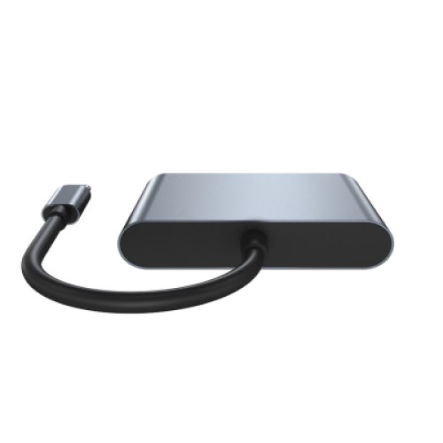 Концентратор Dynamode USB-C 3-in-1 1xHDMI 4K + 1xUSB 3.0 + 1xUSB-C PD 87W (Multiport USB-C 3-in-1 dark grey) Концентратор Dynamode USB-C 3-in-1 1xHDMI 4K + 1xUSB 3.0 + 1xUSB-C PD 87W (Multiport USB-C 3-in-1 dark grey)