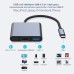 Концентратор Dynamode USB-C 3-in-1 1xHDMI 4K + 1xUSB 3.0 + 1xUSB-C PD 87W (Multiport USB-C 3-in-1 dark grey) Концентратор Dynamode USB-C 3-in-1 1xHDMI 4K + 1xUSB 3.0 + 1xUSB-C PD 87W (Multiport USB-C 3-in-1 dark grey)