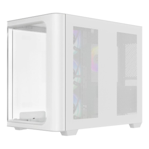 Корпус для ПК OCYPUS IOTA C70 WH CURVE ARGB DIGITAL (IOTA-C70-WHD400CD-GL)