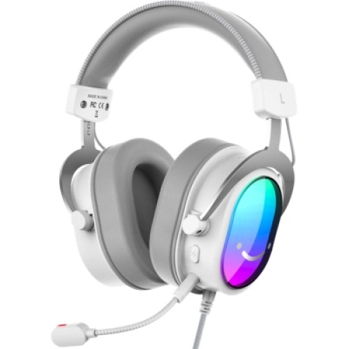 Наушники Fifine H16 7.1 RGB White (H16W) Наушники Fifine H16 7.1 RGB White (H16W)