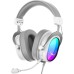 Наушники Fifine H16 7.1 RGB White (H16W) Наушники Fifine H16 7.1 RGB White (H16W)