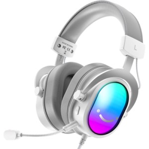 Наушники Fifine H16 7.1 RGB White (H16W)