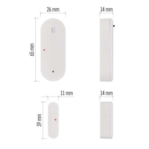 Датчик открытия EMOS ZigBee GoSmart (H5025)