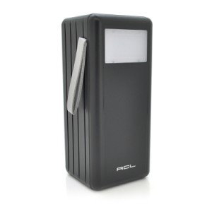 Батарея универсальная ACL 80000mAh, 4*USB, with Cable(USB/Micro/Type-C/Lighting), Black (PW-108)