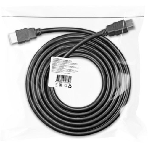 Кабель мультимедийный HDMI M to HDMI M 2.0m V1.4 black Defender (87336) Кабель мультимедийный HDMI M to HDMI M 2.0m V1.4 black Defender (87336)
