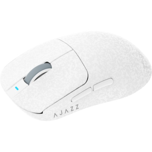 Мышка Ajazz AJ199 MAX Carbon fiber Wireless/Bluetooth/USB White (AJ199-MAX-W)