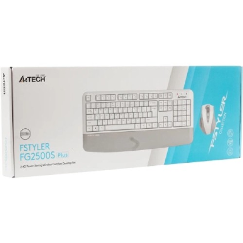 Комплект A4Tech FG2500S Plus Wireless UA White (4711421003254) Комплект A4Tech FG2500S Plus Wireless UA White (4711421003254)