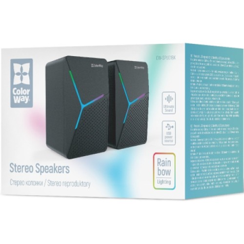 Акустическая система ColorWay CW-SPU01BK Black (CW-SPU01BK) Акустическая система ColorWay CW-SPU01BK Black (CW-SPU01BK)