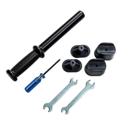 Измельчитель GTM DS2800/45 KIT, 220В, 2800Вт, до 45мм, ножі, 60л + подовжувач 10м (DS2800/45_KIT+ext.cord)